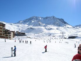 На горнолыжных курортах